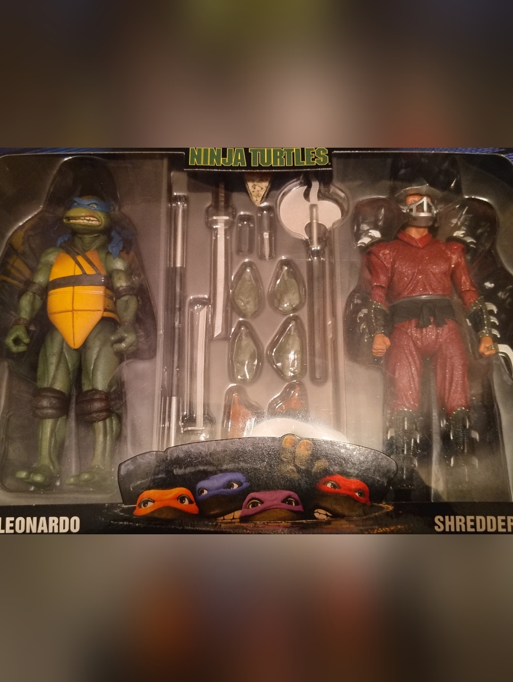 TMNT Leonardo And Shredder Action Figure Set - Picture 3 of 3